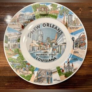 Vintage New‎ Orleans Souvenir Plate